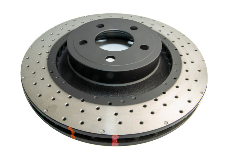DBA 4000 Series Cross Drilled Front Rotor for Ford Mustang 2015-17 - High Performance Replacement Part