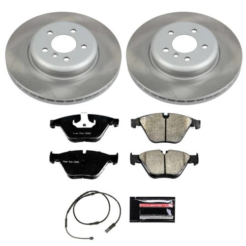 2011-2016 BMW 535i 640i Gran Coupe Front Semi-Coated Rotor Brake Assembly - Premium Replacement