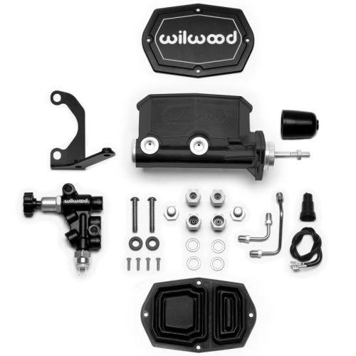 261-14961-BK Wilwood Compact Tandem Master Cylinder for Automotive High-Performance and Fleet Applications Drop-in
