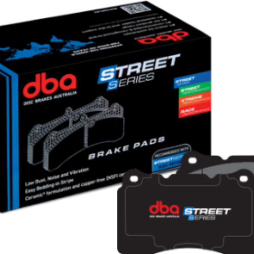 DBA Street Series Brake Pad Set for Acura CL RL 1999-2003 Heavy Duty - Premium Replacement