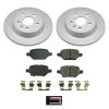 2018-2019 Buick Encore Rear PowerStop Z17 Evolution Geomet Coated Brake Rotor and Ceramic Pad Assembly - Premium Replacement for Heavy-Duty Fleet Use