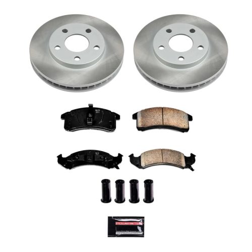 1991-1993 Cadillac Fleetwood, 1992-1993 Cadillac Eldorado, 1991-1993 Pontiac Firebird and Chevrolet Camaro Front Semi-Coated Rotor Brake Assembly - Premium Replacement