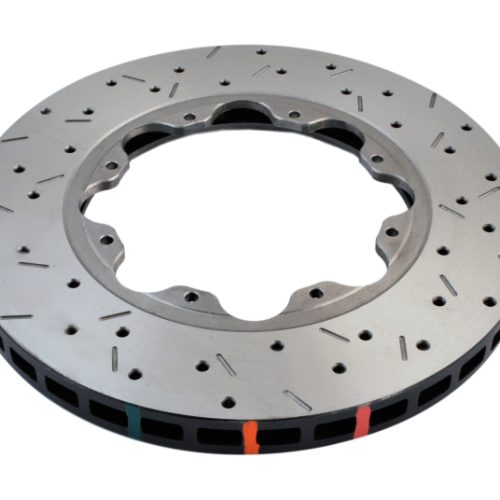 DBA 5000 Series Drilled and Slotted Replacement Rotor for Acura CX, RSX, Honda Civic Si '02-'08 - Premium High-Performance Brake Rotor - Image 2