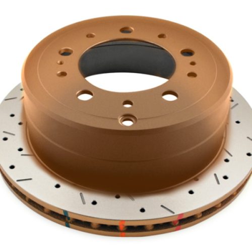 DBA 4000 Series Rear Drilled and Slotted Rotor for Toyota Land Cruiser 1998-2006 and Lexus LX470 - Premium Replacement - Image 6