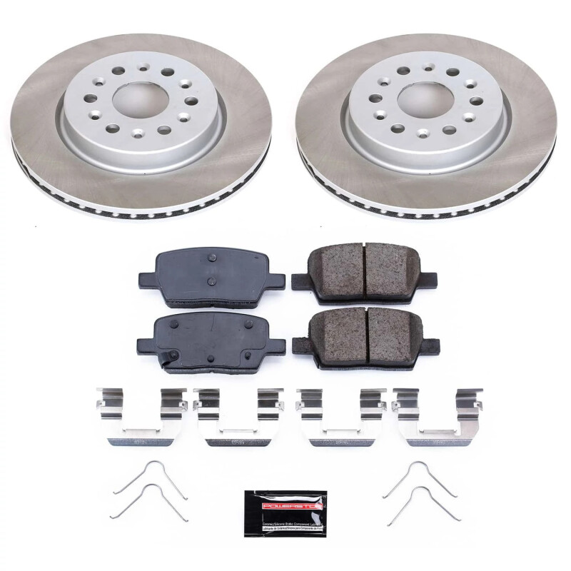 2017-2018 GMC Acadia & 2018 Buick Enclave Rear Semi-Coated Rotor Brake Assembly - Heavy-Duty Fleet Replacement