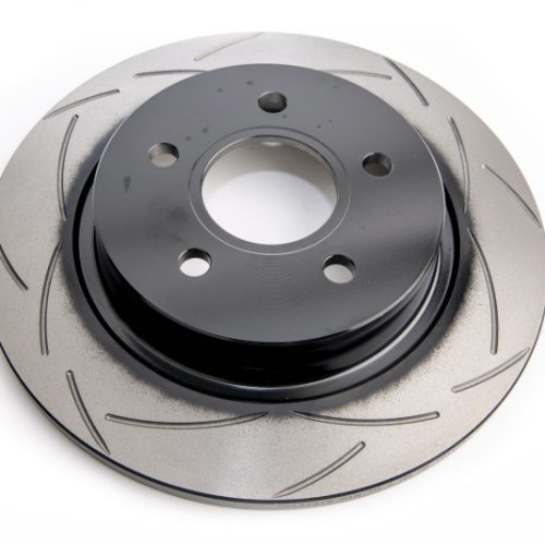 DBA T2 Slotted Street Series Rotor for Ford Focus MK2 '05-'11 Rear - Premium Replacement - Image 2