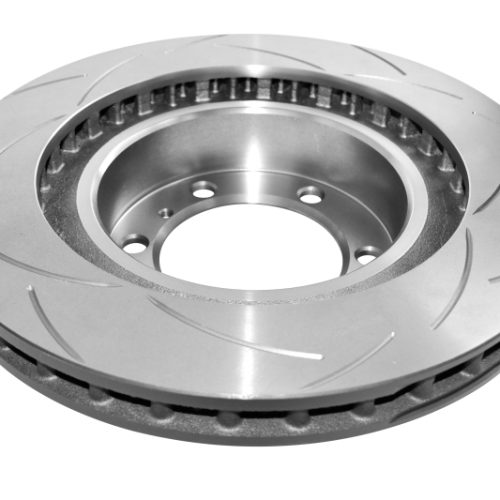 DBA T2 Street Series Front Slotted Rotor for Toyota Land Cruiser 150 Series and Prado 150 2010-15 - Premium Replacement
