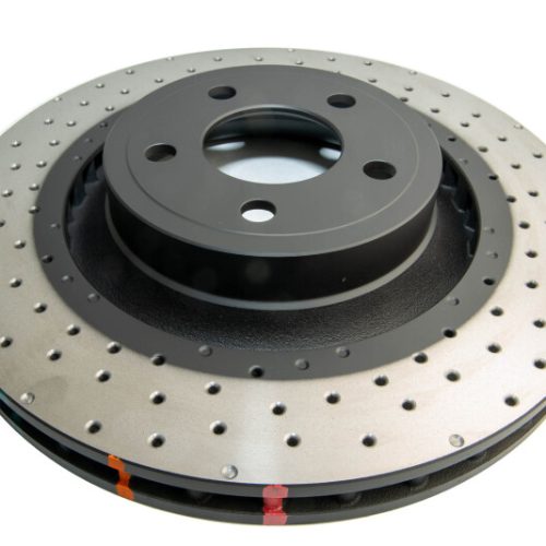 DBA 4000 Series Cross Drilled Front Rotor for Ford Mustang 2015-17 - High Performance Replacement Part - Image 6
