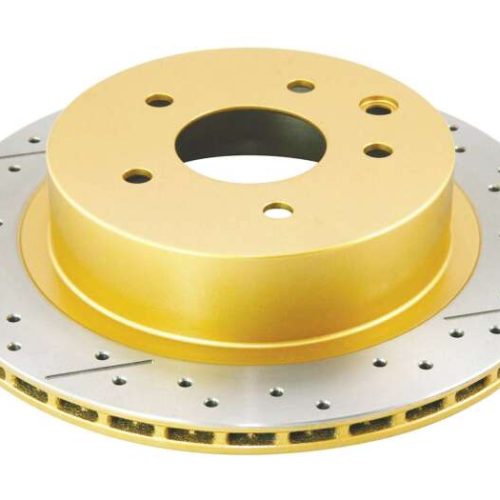 DBA Street Series Drilled and Slotted Rotor for Nissan Rogue, Leaf, 350Z 2003-2011 - Premium Replacement - Image 2