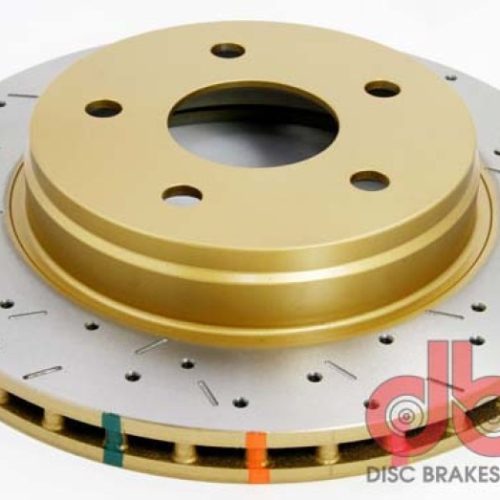 DBA 4000 Series Drilled and Slotted Front Rotor for Dodge Ram 1500 ('04-'07) Heavy-Duty Performance Replacement