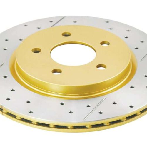 DBA Street Series Rear Drilled and Slotted Rotor for Ford Mustang 2011-13 - Premium Replacement - Image 5