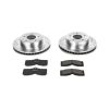 1974-1982 Chevrolet Corvette Front PowerStop Z23 Evolution Sport Brake Upgrade Kit - Premium Replacement