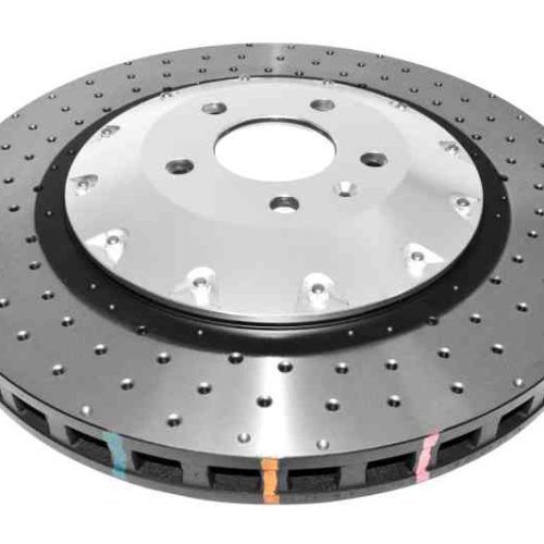 DBA 5000 Series Front Drilled Brake Rotor for Audi S6 2007-2011 - Premium Replacement - Image 2