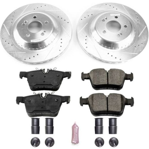 2017-2021 Mercedes-Benz C300 Rear Z23 Evolution Sport Brake Upgrade Kit - Premium Heavy-Duty Replacement