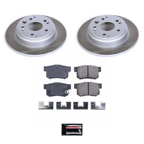 1999-2003 Acura TL Rear Semi-Coated Rotor Brake Assembly - Premium Replacement for Heavy-Duty Fleet and Daily-Driven Vehicles