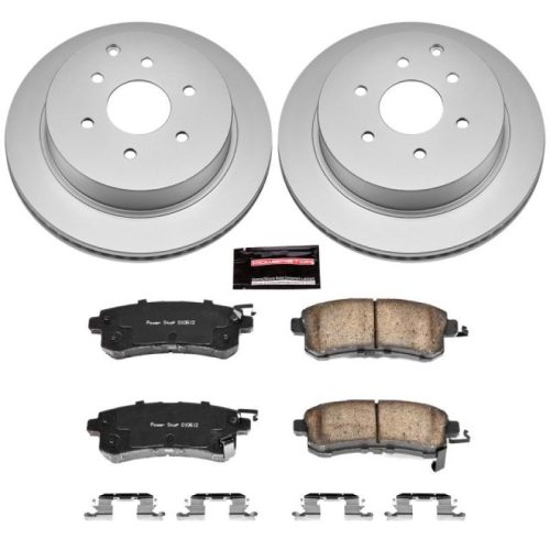 2011-2017 Infiniti QX56 & Nissan Armada Heavy-Duty Brake Rotor and Ceramic Pad Assembly - Premium Replacement