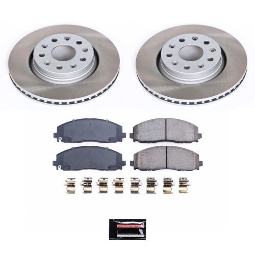 2018-2020 Jeep Wrangler & Gladiator Heavy-Duty Semi-Coated Rotor Brake Assembly - Premium Replacement
