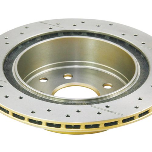 DBA Street Series Drilled and Slotted Rotor for Nissan Rogue, Leaf, 350Z 2003-2011 - Premium Replacement - Image 3