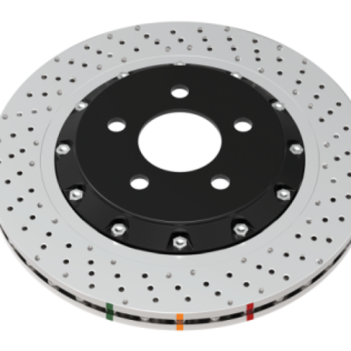 DBA 5000 Series Cross Drilled Rotor Front Replacement for Lexus GS and RC Models (2013-2016) - Heavy-Duty Automotive Brake Part