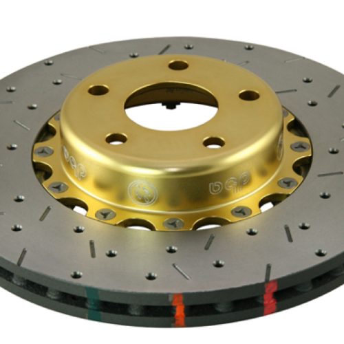 DBA 5000 Series XS Rotor Front Drilled & Slotted 2007-15 Subaru Legacy, Scion FR-S, Subaru BRZ - Premium Replacement
