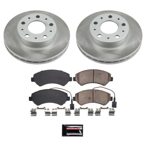 2014-2017 Ram ProMaster 1500, 2500, 3500 Front Semi-Coated Rotor Brake Assembly - Heavy-Duty Fleet Replacement
