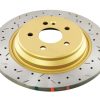 DBA 4000 Series Drilled & Slotted Rotor Rear Fitment for Mercedes-Benz ML '00-'05 - Premium Replacement