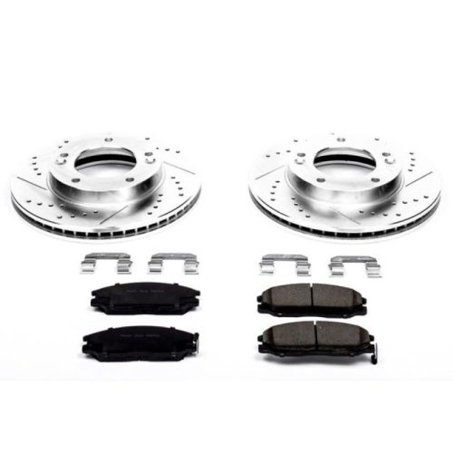 2003-2006 Kia Sorento Front Z23 Evolution Sport Brake Upgrade Kit - Premium Heavy-Duty Rotors and Carbon-Fiber Ceramic Pads