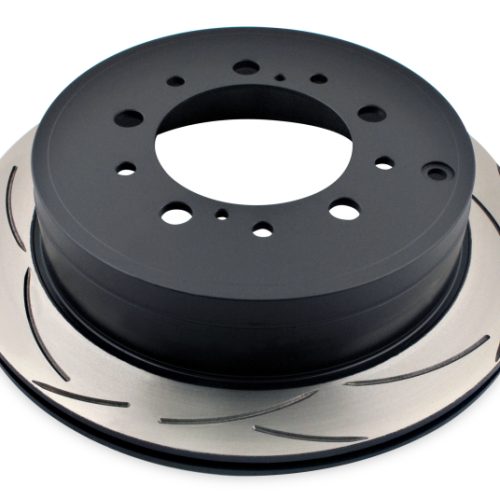 DBA Street Series Rear Slotted Brake Rotor 2006-13 Toyota Land Cruiser, Tacoma, Tundra - Premium Replacement - Image 2