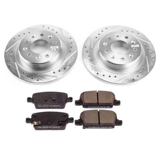 2016-2018 Chevrolet Malibu Rear Z23 Evolution Sport Brake Upgrade Kit - Premium Heavy-Duty Replacement