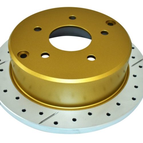 DBA Street Series Rotor for Pontiac GTO 2004 Rear Drilled and Slotted Performance Brake Rotor - Premium Replacement - Image 6