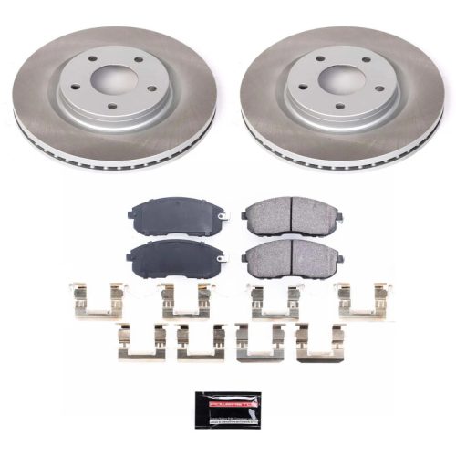2017-2018 Nissan Sentra Front Semi-Coated Rotor Brake Assembly - Premium Replacement for Heavy-Duty Fleet and Daily Driver Use