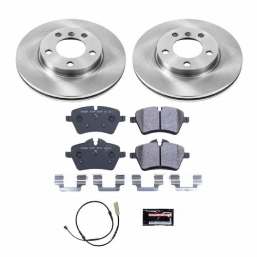 2011-2016 Mini Cooper Countryman Front Track Day Brake Kit - High-Performance Disc Brake System with Ceramic Pads and Premium Coated Solid Face Rotors - Premium Replacement