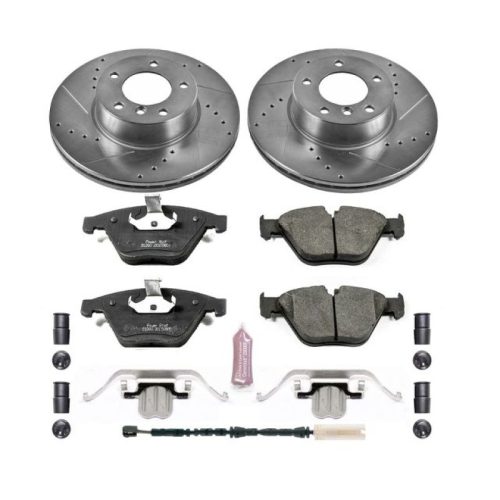 2013-2015 BMW X1 Front Z23 Evolution Sport Brake Rotor and Pad Assembly - Heavy-Duty Performance Upgrade