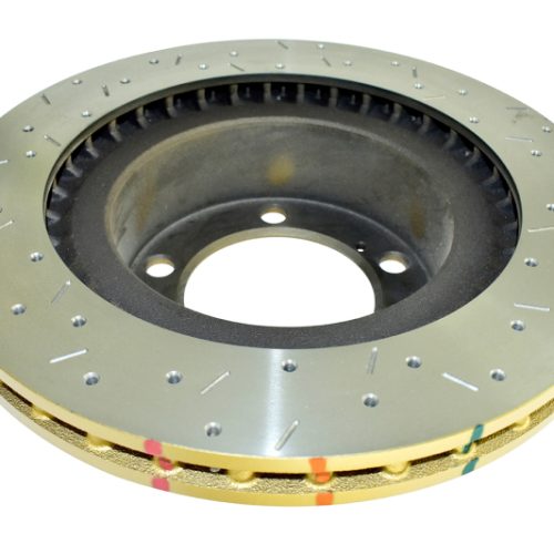DBA 4000 Series XS Front Drilled and Slotted Rotor for Toyota Tundra and Sequoia 2008-11 - Premium Replacement - Image 8