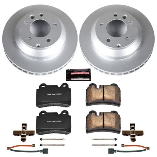 2006 Volkswagen Touareg Rear Brake Rotor and Carbon-Fiber Ceramic Pad Assembly - Heavy-Duty Performance Upgrade
