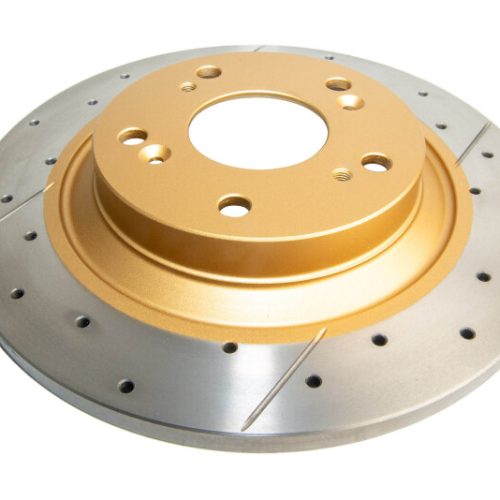 DBA Street Series Drilled & Slotted Rotor for Honda S2000 2000-2008 - Premium Replacement