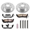 2007-2010 Jeep Grand Cherokee / Commander Heavy-Duty Brake Rotor and Ceramic Pad Upgrade - Premium Replacement