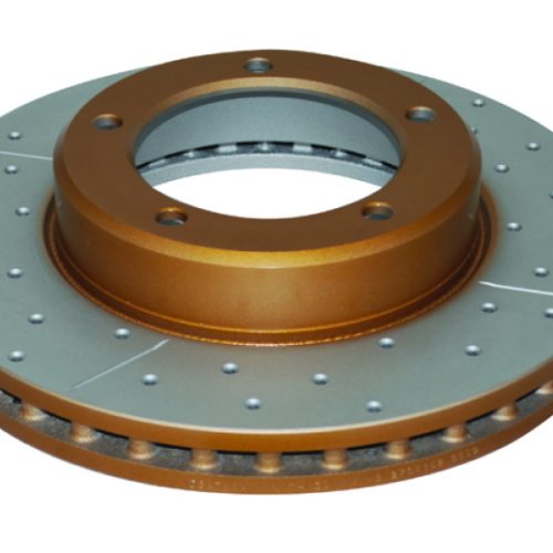 DBA 4000 Series XS Front Drilled and Slotted Rotor for Toyota Land Cruiser and Lexus LX 470 1998-2006 - Premium Replacement - Image 6