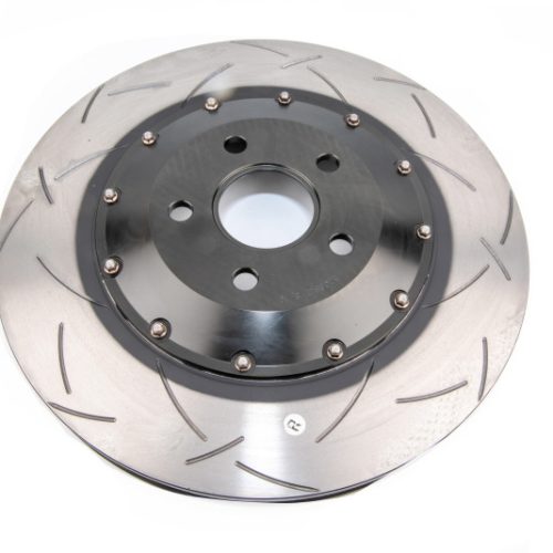 DBA 5000 Series T3 Slotted Front Two-Piece Rotor for Nissan Skyline - Lightweight Performance Brake Rotor - Image 3