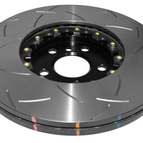 DBA 5000 Series Front Slotted Rotor with Black Aluminum Hat for 2016-17 Mini Cooper Clubman - Premium Replacement