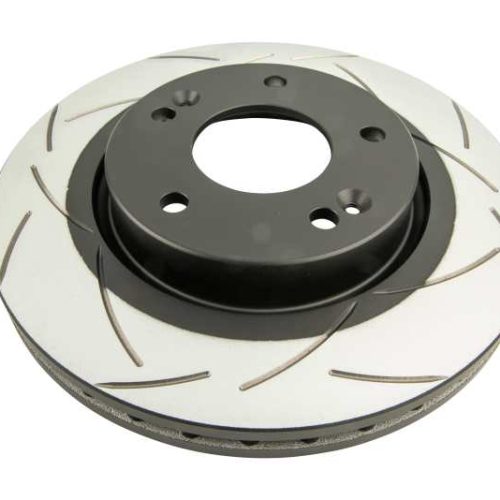 DBA Street Series T2 Slotted Front Rotor for Hyundai and Kia Vehicles 2010-2010 - Premium Replacement