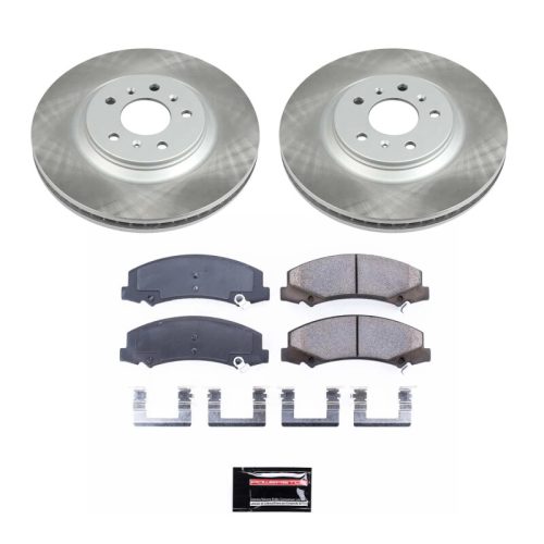 2011-2013 Buick Lucerne, Cadillac DTS, 2008-2013 Chevrolet Impala Heavy-Duty Semi-Coated Rotor Brake Assembly - Premium Replacement