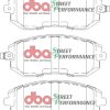 DBA Street Performance Brake Pads for Subaru Legacy and WRX 2006-2009 - Front Replacement