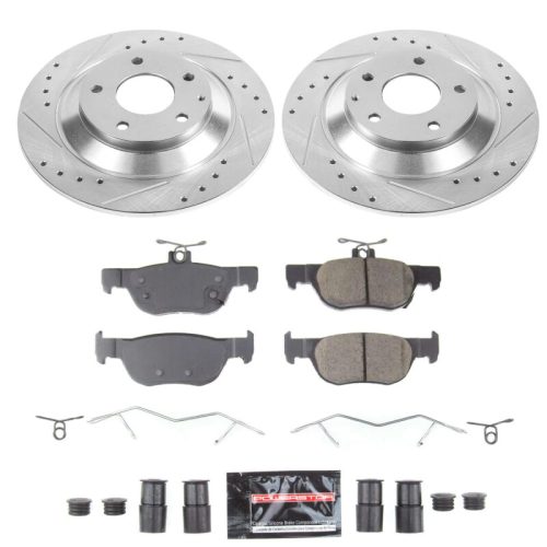 2020-2022 Mazda CX-30 Rear Z23 Evolution Sport Brake Kit - Premium Heavy-Duty Replacement
