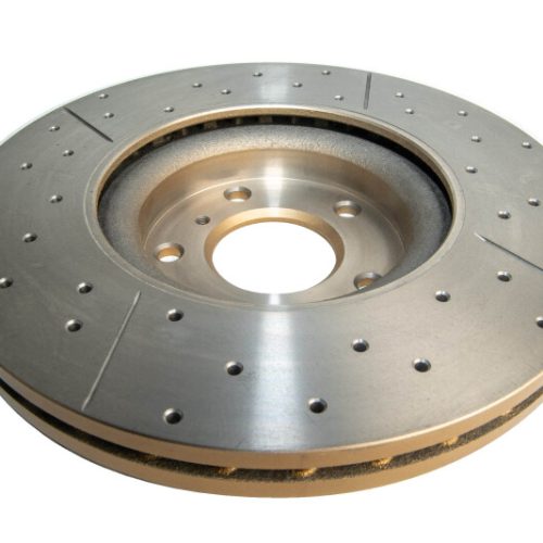 DBA X Street Series Front Drilled and Slotted Rotor for Nissan 350Z and Infiniti G35 2005-2007 - Premium Replacement - Image 7