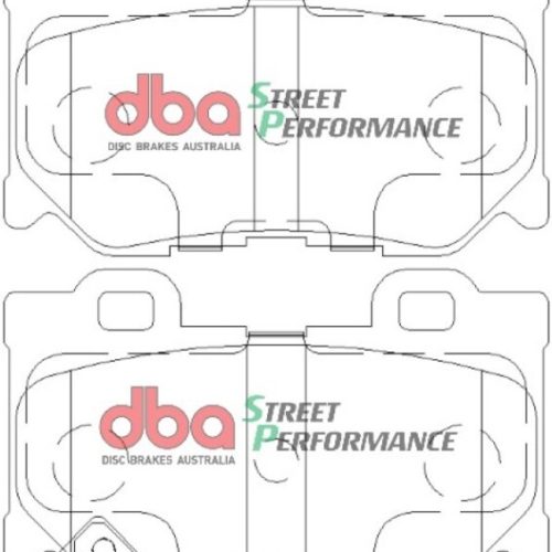 DBA Street Series Brake Pads Rear for Infiniti G37 2008-2013 - Premium Replacement - Image 2