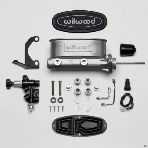 Heavy-Duty Aluminum Tandem Master Cylinder Kit with Proportioning Valve for Automotive and Fleet Use - Image 2