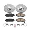 2011-2014 Acura TSX Front PowerStop Z23 Evolution Sport Brake Upgrade Kit - Premium Heavy-Duty Replacement