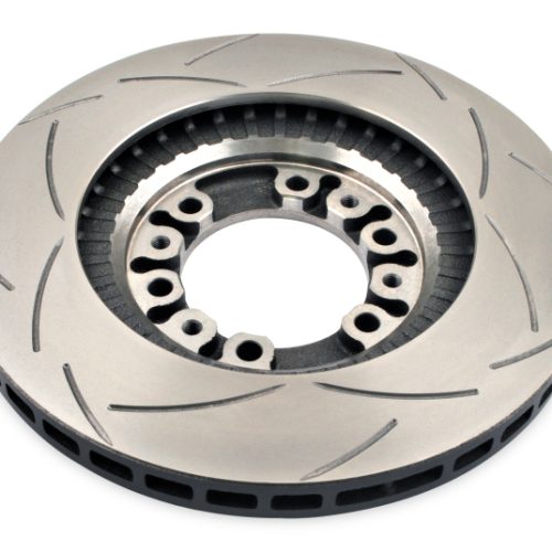 DBA Street Series T2 Slotted Brake Rotor - Front Fitment for Mitsubishi Montero and Montero Sport 1998-2000 - Premium Replacement - Image 3