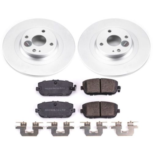 2016-2018 Mazda MX-5 Miata Rear Brake Rotor and Ceramic Pad Assembly - Premium Replacement